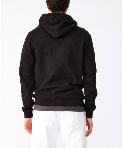 Men's Essential Fleece Pullover Sweatshirt Black $16.66 Sweatshirt