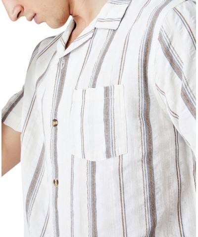 Men's Riviera Short Sleeve Shirt White $16.00 Shirts