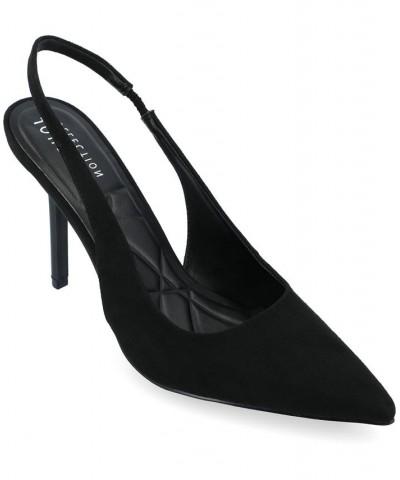 Women's Elenney Stilettos Black $47.50 Shoes