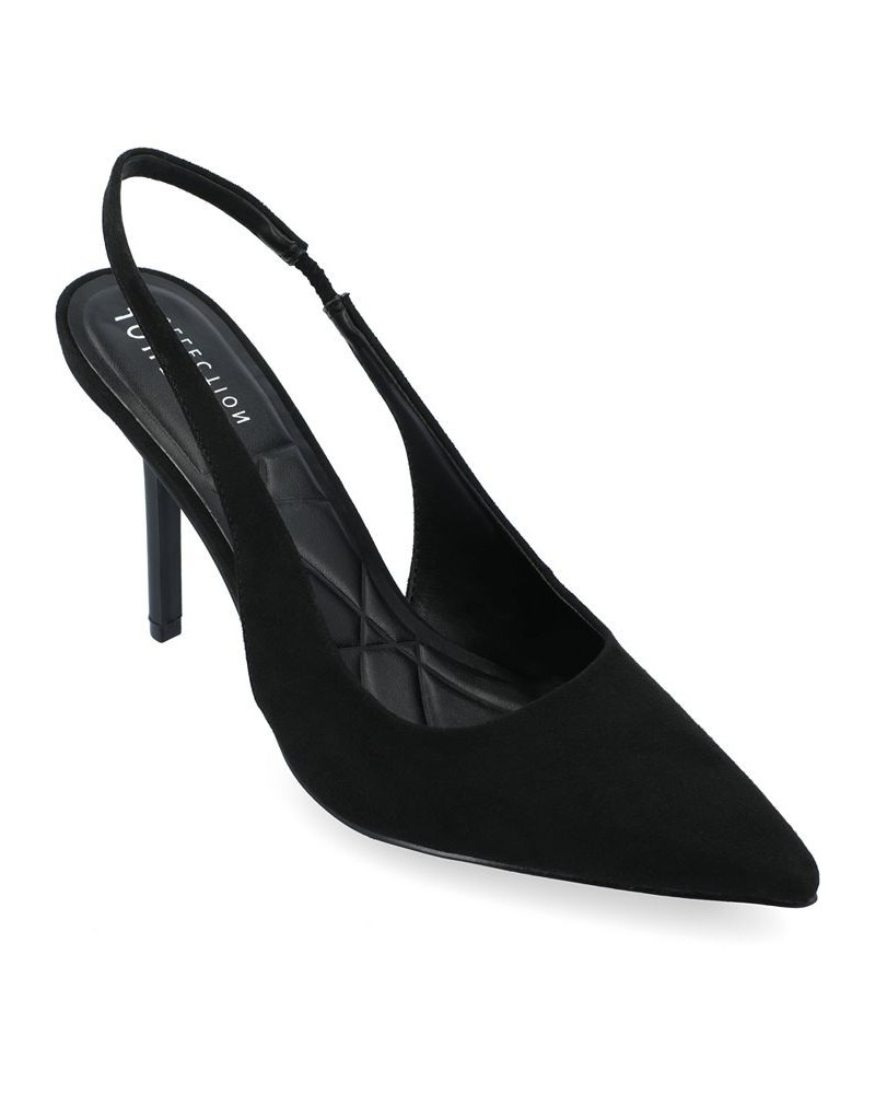 Women's Elenney Stilettos Black $47.50 Shoes