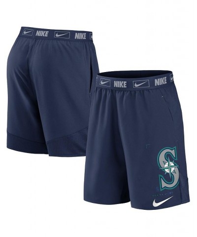 Men's Navy Seattle Mariners Bold Express Performance Shorts $23.65 Shorts