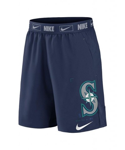 Men's Navy Seattle Mariners Bold Express Performance Shorts $23.65 Shorts