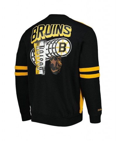 Men's Gold, Black Boston Bruins 6x Stanley Cup Champions Pullover Sweatshirt $58.80 Sweatshirt