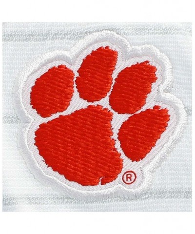 Men's White Clemson Tigers 2021 Early Season Victory Coaches Performance Polo $29.57 Polo Shirts