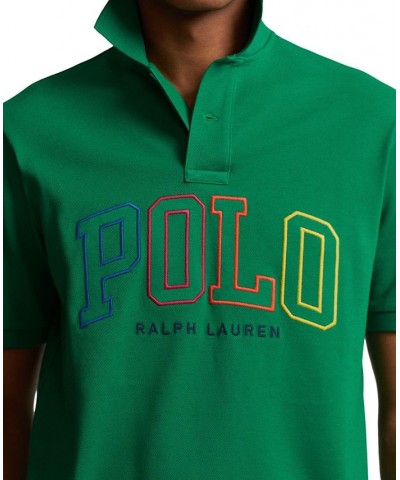 Men's Classic-Fit Mesh Polo Shirt Green $51.30 Polo Shirts