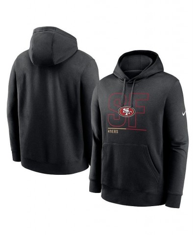 Men's Black San Francisco 49ers City Code Club Fleece Pullover Hoodie $44.19 Sweatshirt