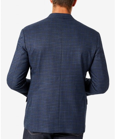 Men's Modern-Fit Pattern Check Sport Coats PD06 $103.70 Blazers