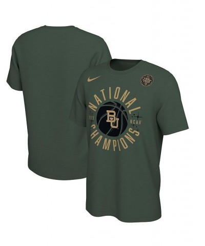 Men's Green Baylor Bears 2021 NCAA Men's Basketball National Champions Celebration Circle T-shirt $18.55 T-Shirts