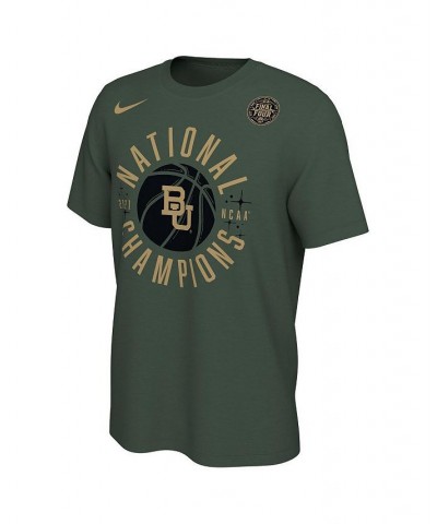 Men's Green Baylor Bears 2021 NCAA Men's Basketball National Champions Celebration Circle T-shirt $18.55 T-Shirts