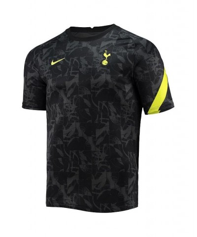 Men's Black Tottenham Hotspur 2021/22 Pre-Match Performance Jersey $34.79 Jersey