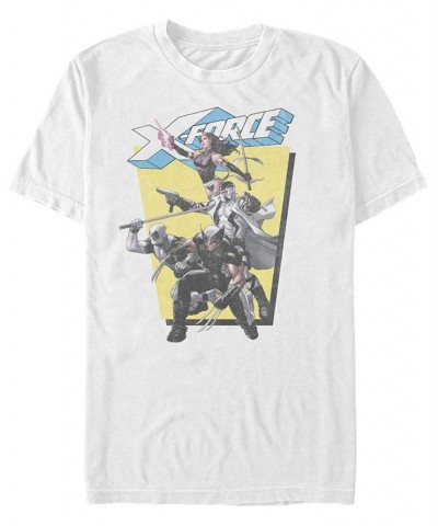 Men's X-Force Group Short Sleeve T-shirt White $15.40 T-Shirts