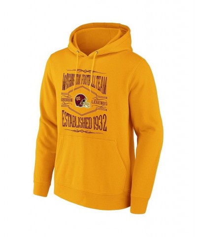 Men's NFL x Darius Rucker Collection by Gold Washington Football Team 2-Hit Pullover Hoodie $27.28 Sweatshirt