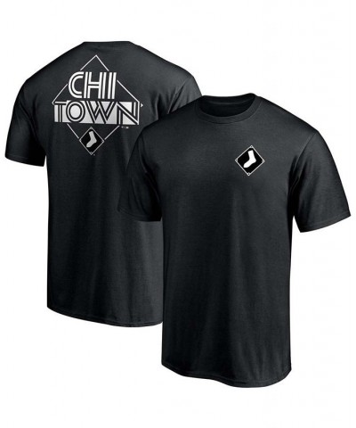 Men's Black Chicago White Sox Chi Town Hometown T-shirt $17.22 T-Shirts