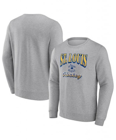 Men's Branded Heather Gray St. Louis Blues Special Edition 2.0 Pullover Sweatshirt $37.79 Sweatshirt