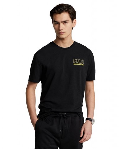 Men's Classic-Fit Logo Jersey Crewneck T-Shirt Black $36.75 T-Shirts