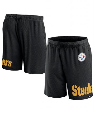 Men's Branded Black Pittsburgh Steelers Clincher Shorts $23.50 Shorts