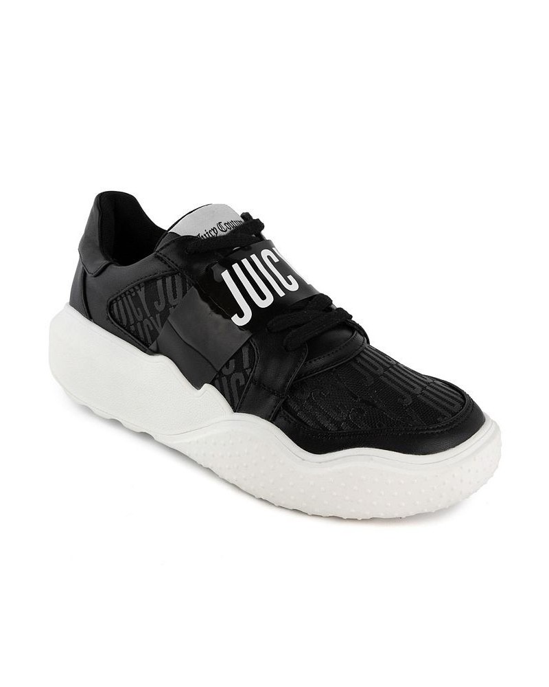 Women's Dyanna Sneakers Black $21.19 Shoes