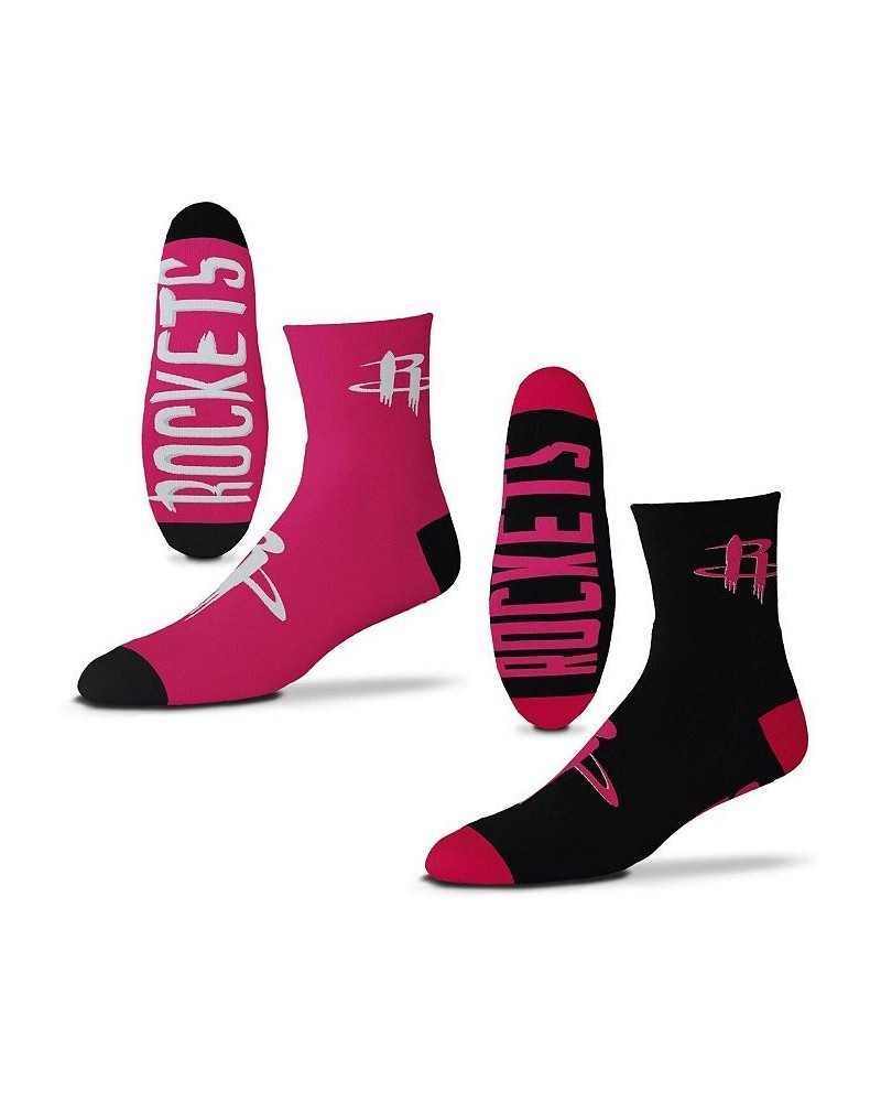 Men's Houston Rockets 2-Pack Team Quarter-Length Socks $10.40 Socks