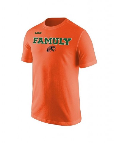 Men's x LeBron James Orange Florida A&M Rattlers Famuly Logo Collection Core T-shirt $17.10 T-Shirts