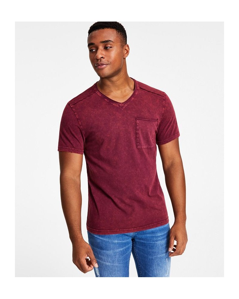 I.N.C. International Concepts Men's Acid Frayed V-Neck T-Shirt PD04 $11.39 T-Shirts