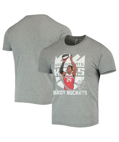 Men's Buddy Hield Gray Sacramento Kings 3-Point Champ Tri-Blend T-shirt $15.11 T-Shirts