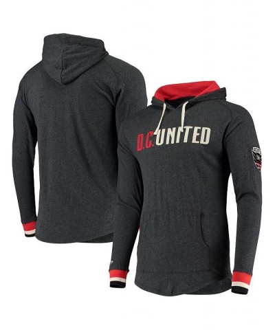 Men's Black D.C. United Lightweight Pullover Hoodie $38.70 Sweatshirt