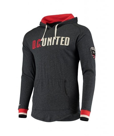 Men's Black D.C. United Lightweight Pullover Hoodie $38.70 Sweatshirt