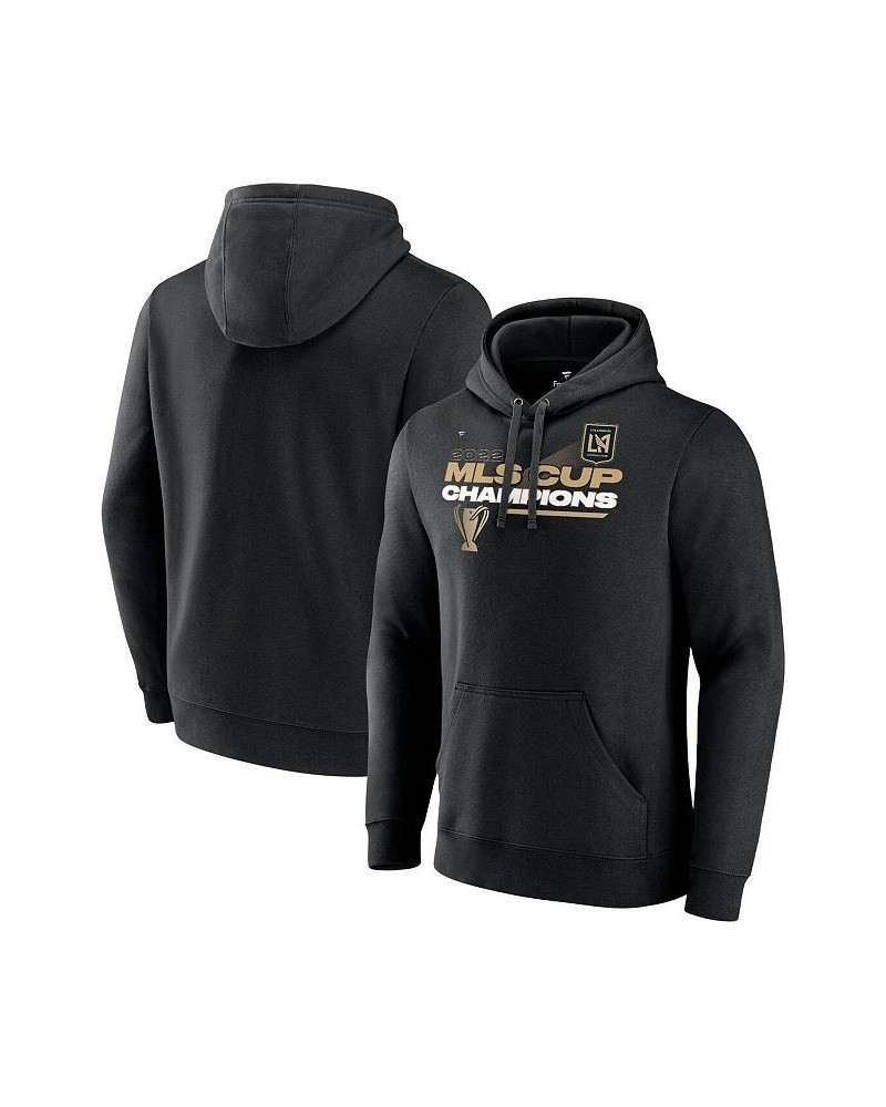 Men's Branded Black LAFC 2022 MLS Cup Champions Locker Room Pullover Hoodie $31.20 Sweatshirt