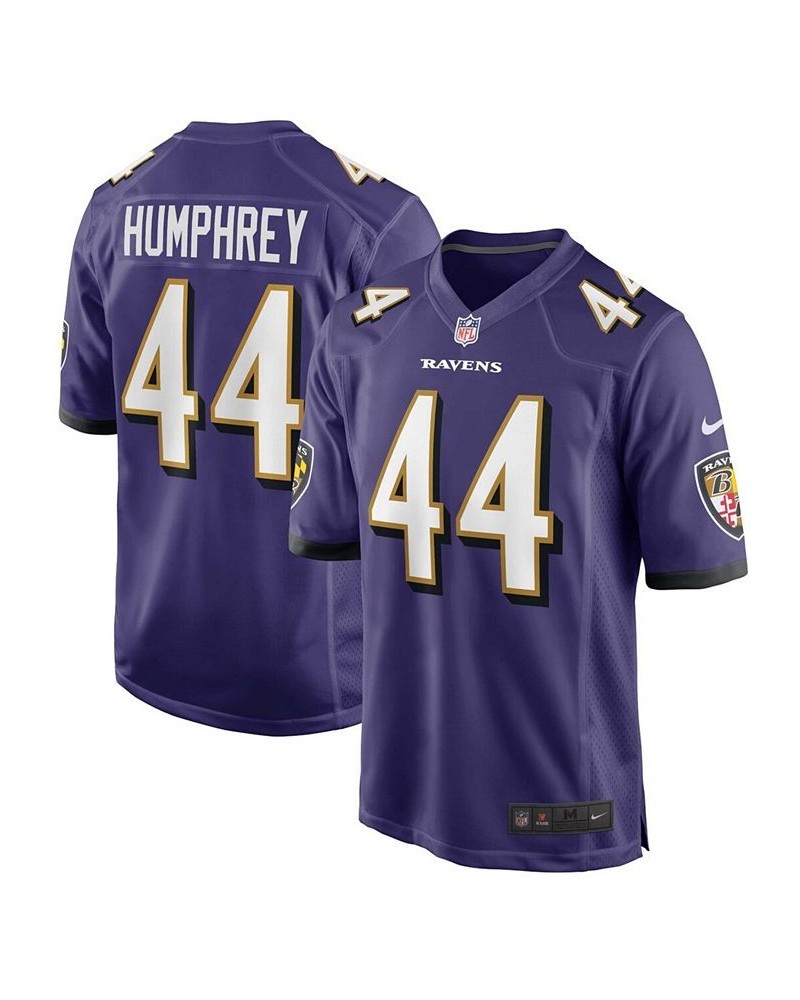 Men's Marlon Humphrey Purple Baltimore Ravens Game Team Jersey $49.00 Jersey