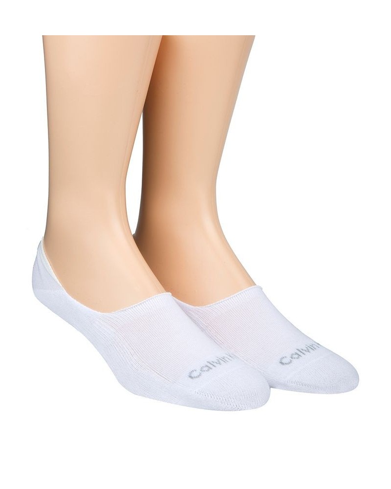 Men's No-Show Socks, 2 Pack White $10.22 Socks