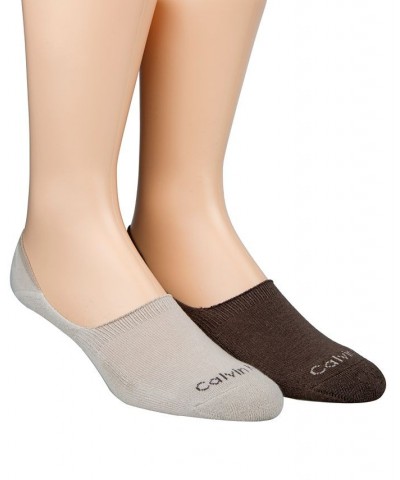 Men's No-Show Socks, 2 Pack White $10.22 Socks