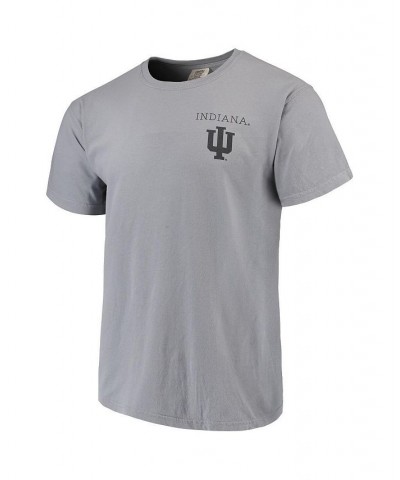 Men's Gray Indiana Hoosiers Comfort Colors Campus Scenery T-shirt $25.19 T-Shirts