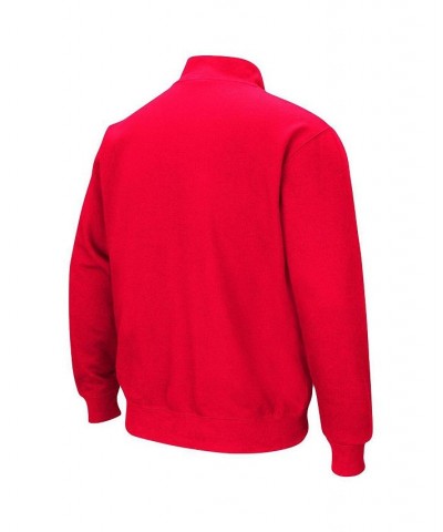 Men's Red NC State Wolfpack Tortugas Quarter-Zip Sweatshirt $24.60 Sweatshirt