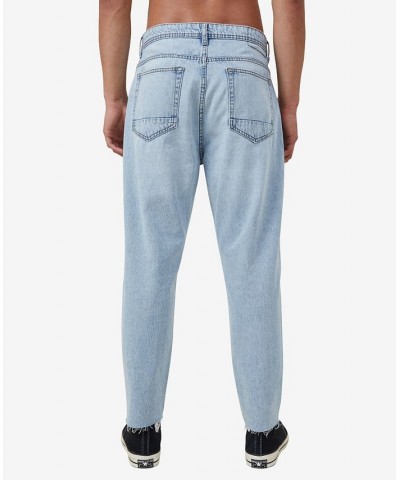 Men's Crop Tapered Jeans Blue $32.90 Jeans