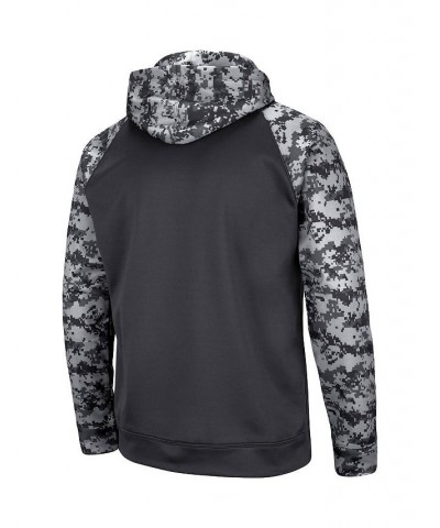 Men's Charcoal UCLA Bruins OHT Military-Inspired Appreciation Digital Camo Pullover Hoodie $30.75 Sweatshirt