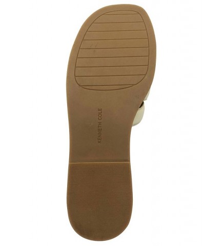 Women's Aiden Flat Sandals Tan/Beige $45.78 Shoes