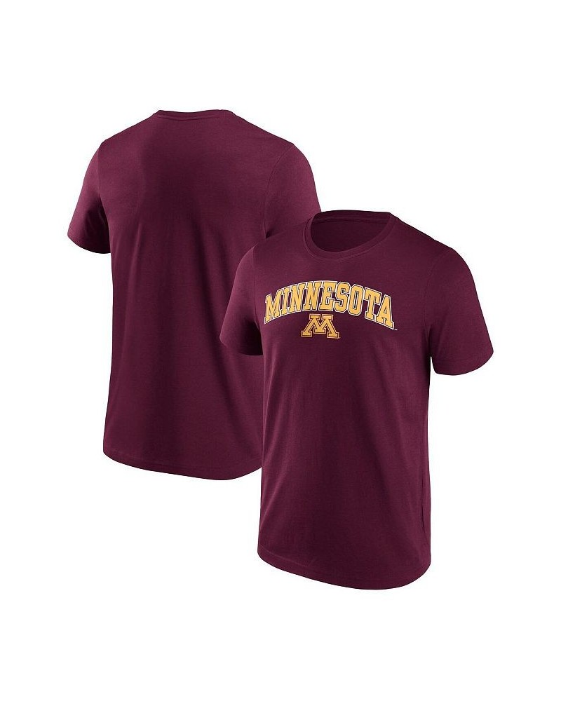 Men's Branded Maroon Minnesota Golden Gophers Campus 2.0 T-shirt $12.60 T-Shirts