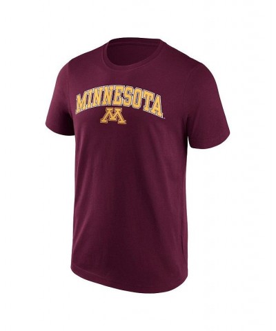 Men's Branded Maroon Minnesota Golden Gophers Campus 2.0 T-shirt $12.60 T-Shirts