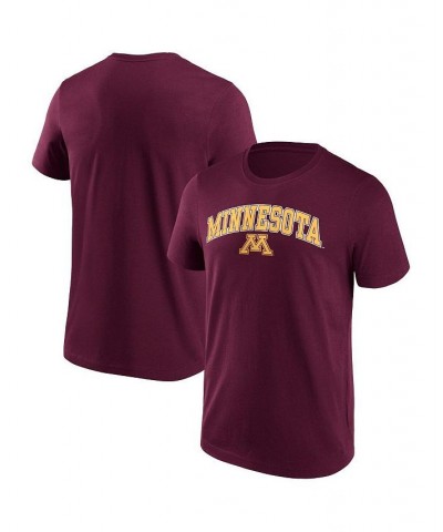 Men's Branded Maroon Minnesota Golden Gophers Campus 2.0 T-shirt $12.60 T-Shirts