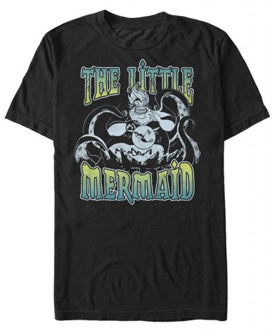 Disney Men's The Little Mermaid Ursula Sea Short Sleeve T-Shirt Black $20.64 T-Shirts