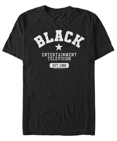 Men's Collegiate Bet Short Sleeve T-shirt Black $18.89 T-Shirts