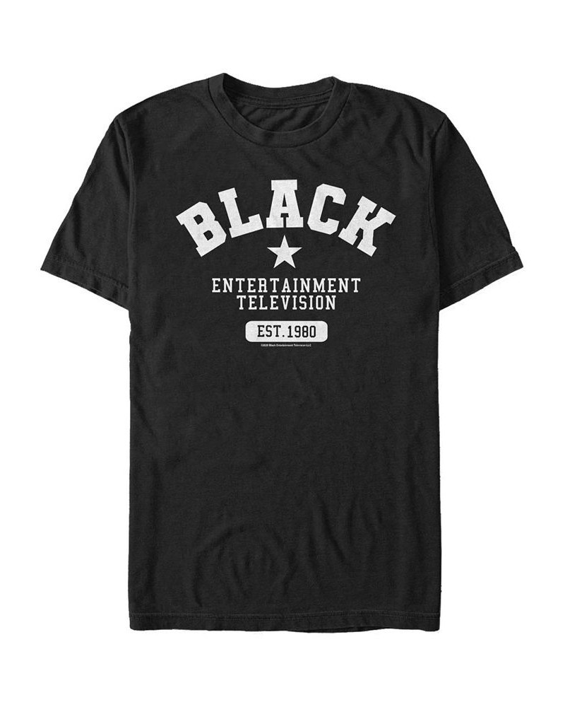 Men's Collegiate Bet Short Sleeve T-shirt Black $18.89 T-Shirts