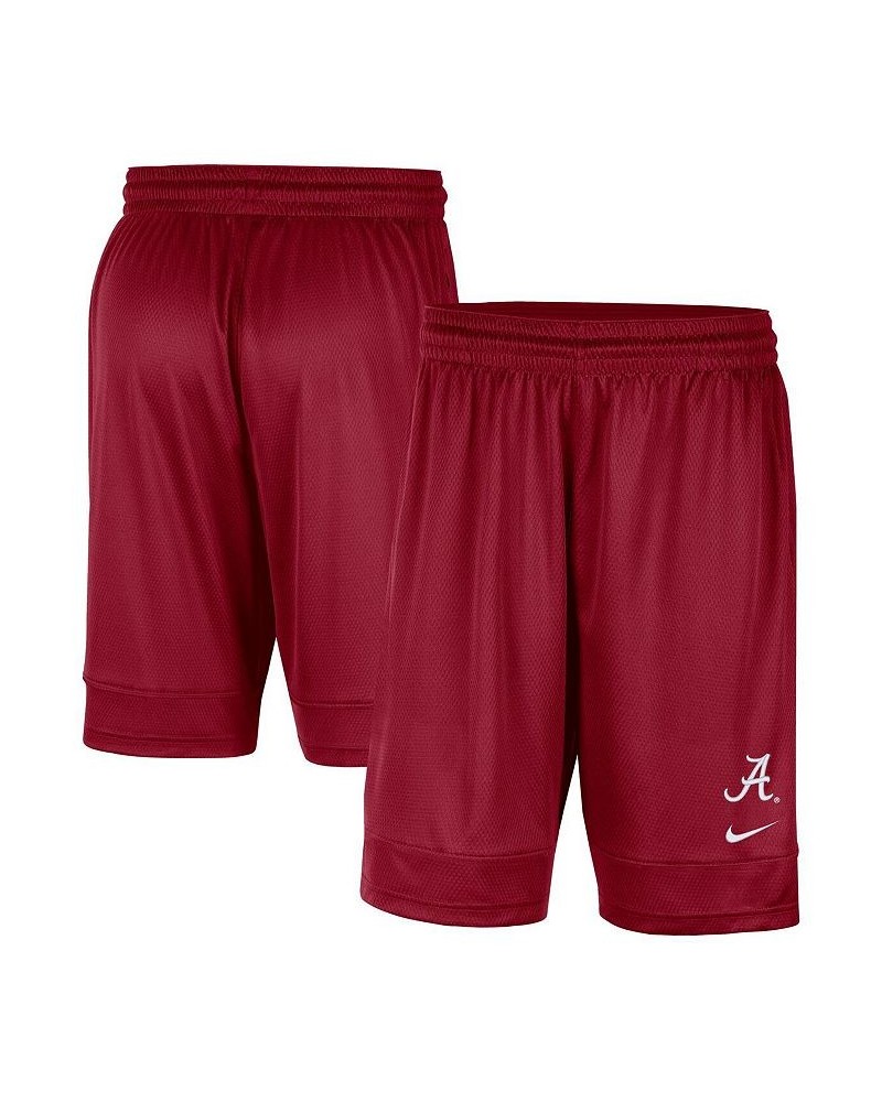 Men's Crimson Alabama Crimson Tide Fast Break Team Performance Shorts $22.94 Shorts