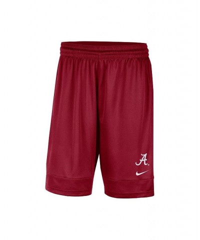 Men's Crimson Alabama Crimson Tide Fast Break Team Performance Shorts $22.94 Shorts