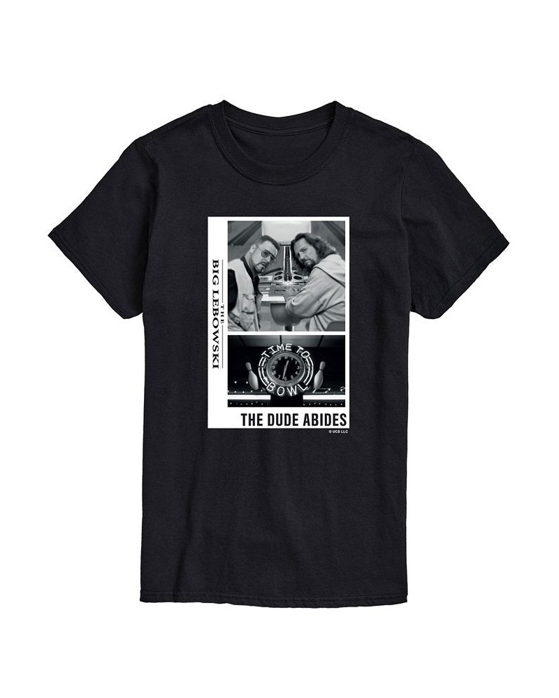 Men's The Big Lebowski T-shirt Black $15.05 T-Shirts