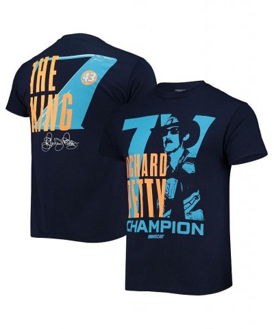 Men's Navy Richard Petty 7X Champion T-shirt $17.86 T-Shirts