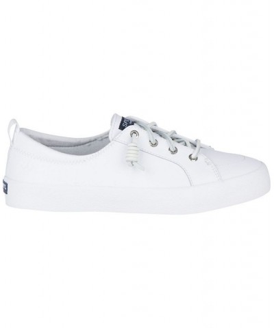 Women's Crest Vibe Leather Sneaker White $46.55 Shoes