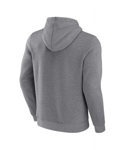 Men's Branded Heathered Gray Dallas Mavericks Off The Bench Color Block Pullover Hoodie $25.42 Sweatshirt