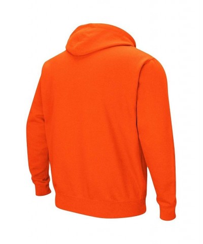 Men's Orange Miami Hurricanes Big and Tall Arch & Logo 2.0 Pullover Hoodie $29.40 Sweatshirt