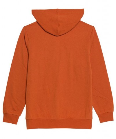 Men's the Beatles Hooded Fleece Sweatshirt Orange $17.99 Sweatshirt